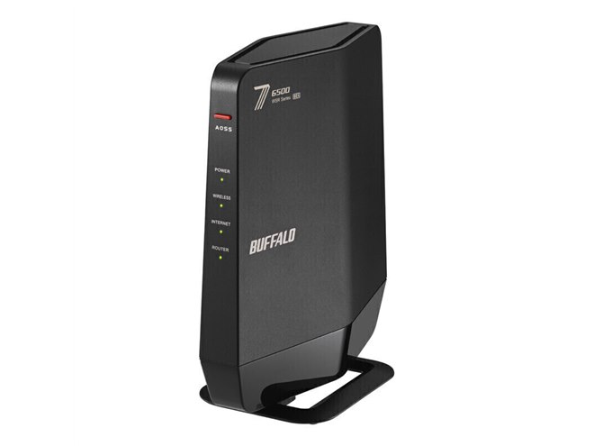 バッファロー、最大5764Mbpsに対応したWi-Fi 7ルーター「WSR6500BE6P