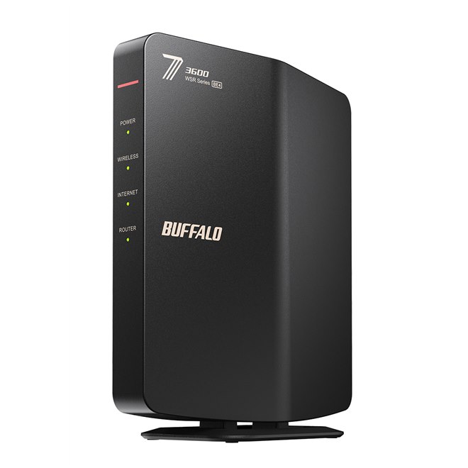 11,980円、バッファローのWi-Fi 7対応デュアルバンド無線LANルーター