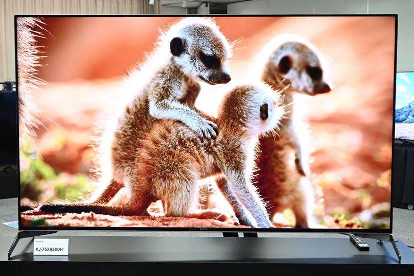 液晶BRAVIA最新モデルは高画質モデルの「X9500H」から75型/25万円の