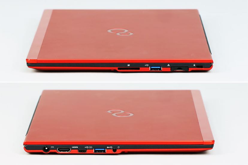 約748gで4コアCPUを搭載した超軽量モバイルノート「FMV LIFEBOOK UH75