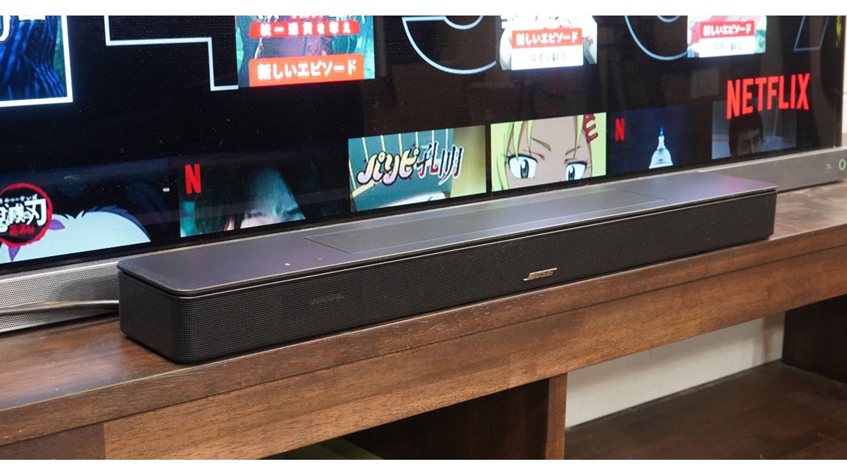 Bose「Smart Soundbar 600」レビュー。横幅約70cmの超小型サウンドバー