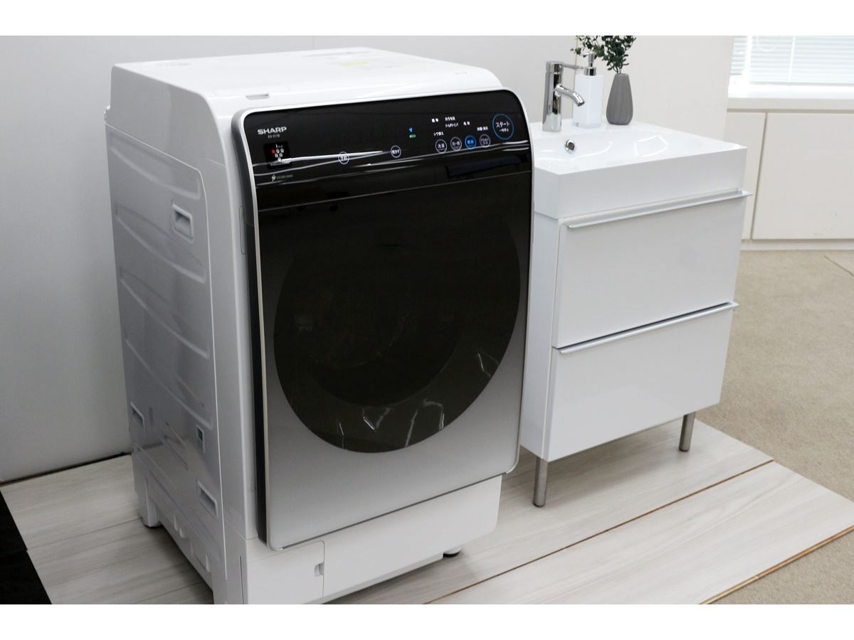 節水しながらすすぎ性能をアップ！ お手入れが楽なシャープのドラム式