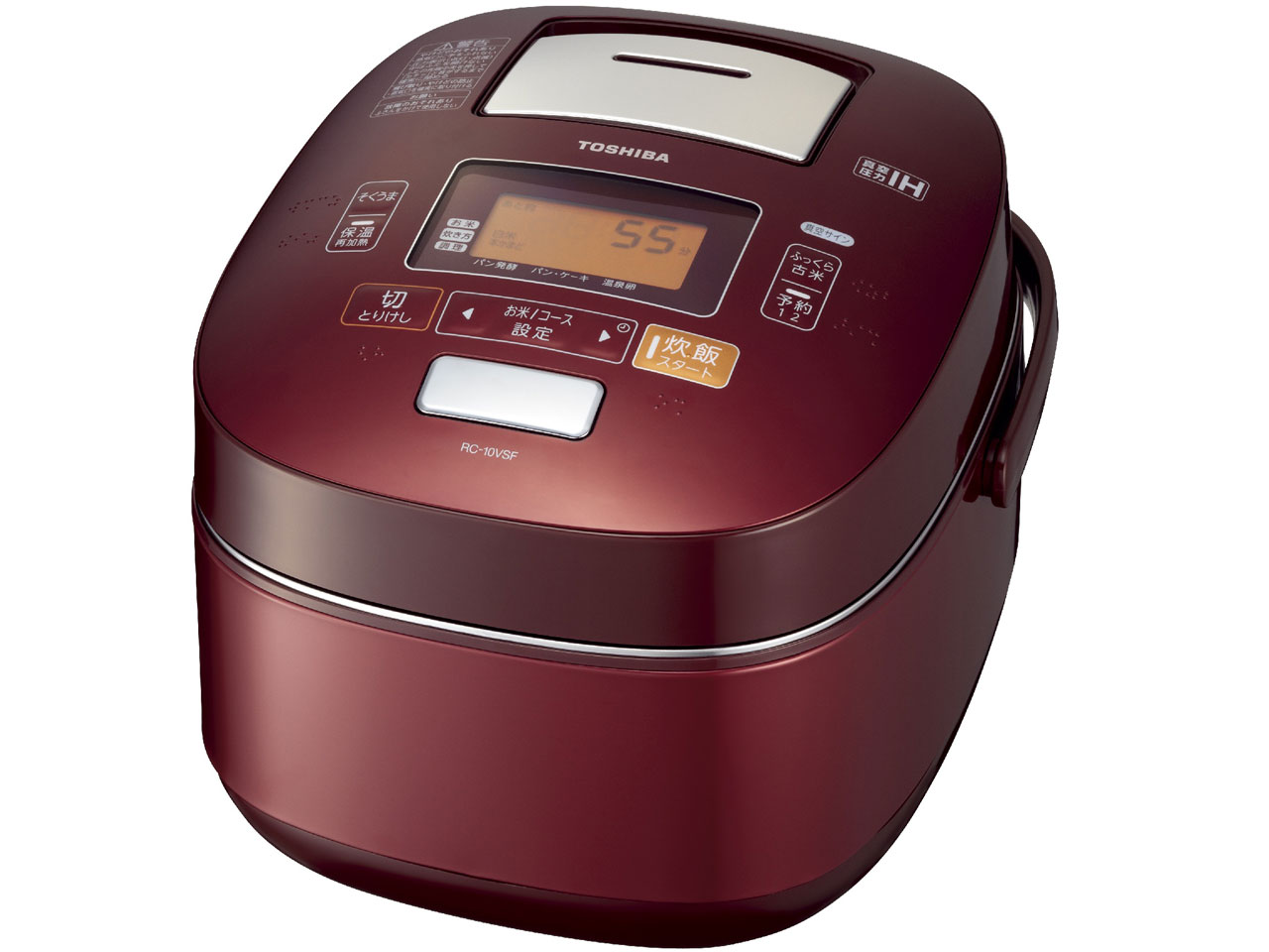 東芝 真空圧力 かまど炊き RC-10VSF 価格比較 - 価格.com