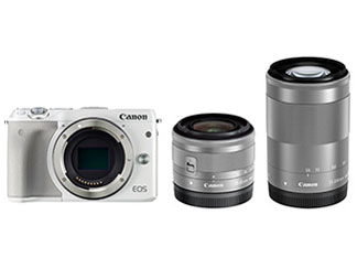 CANON EOS M3 ダブルズームキット2 [ホワイト] 価格比較 - 価格.com