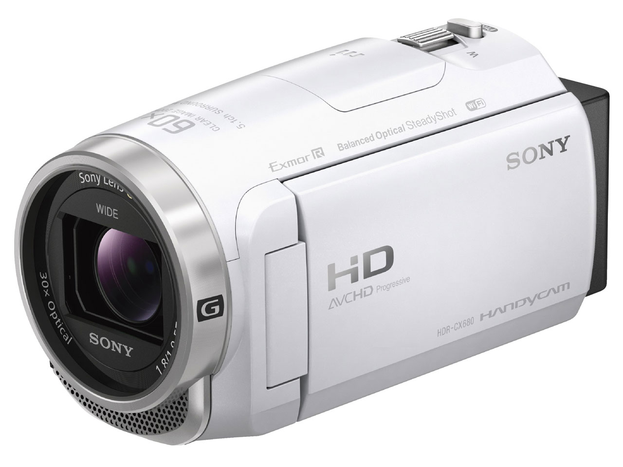 ビデオカメラ SONY HDR-CX680 ホワイト SONY HDR-CX680 価格比較