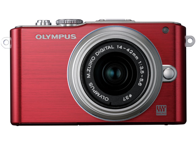 オリンパス OLYMPUS PEN Lite E-PL3 ボディ [レッド] 価格比較 - 価格.com