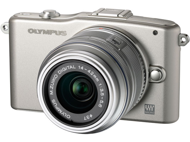 オリンパス OLYMPUS PEN mini E-PM1 レンズキット [シルバー] 価格比較