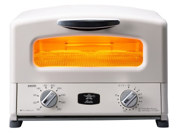 日本エー・アイ・シー Aladdin グラファイト グリル&トースター 4枚