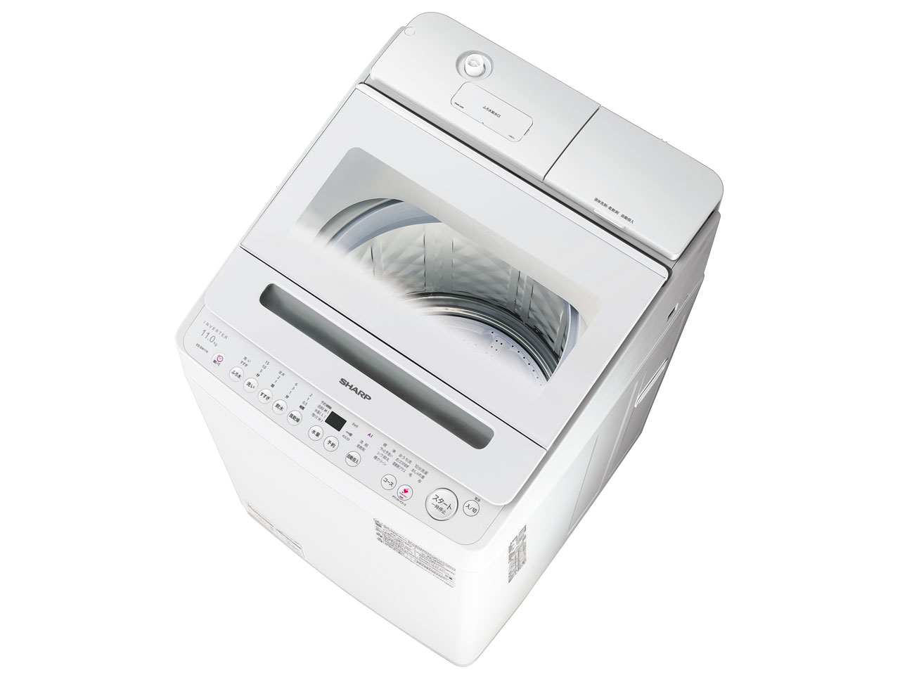 シャープ 穴なし槽 ES-SW11J-T [ダークブラウン] 価格比較 - 価格.com