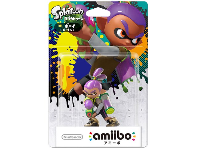 amiibo NVL-C-AEAG [ボーイ(パープル)(スプラトゥーンシリーズ)]の製品