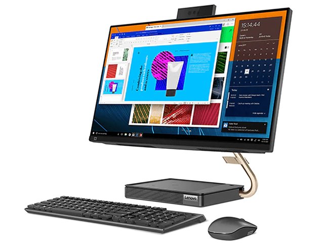 IdeaCentre AIO 560 AMD Ryzen 7 5700U・16GBメモリー・1TB HDD+512GB