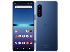 美品 SONY Xperia 5 V docomo 128GB ブルー Xperia5 V SO-53D ブルー