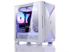 マウスコンピューター NEXTGEAR Ryzen 7 5700X/RTX 4060/32GBメモリ