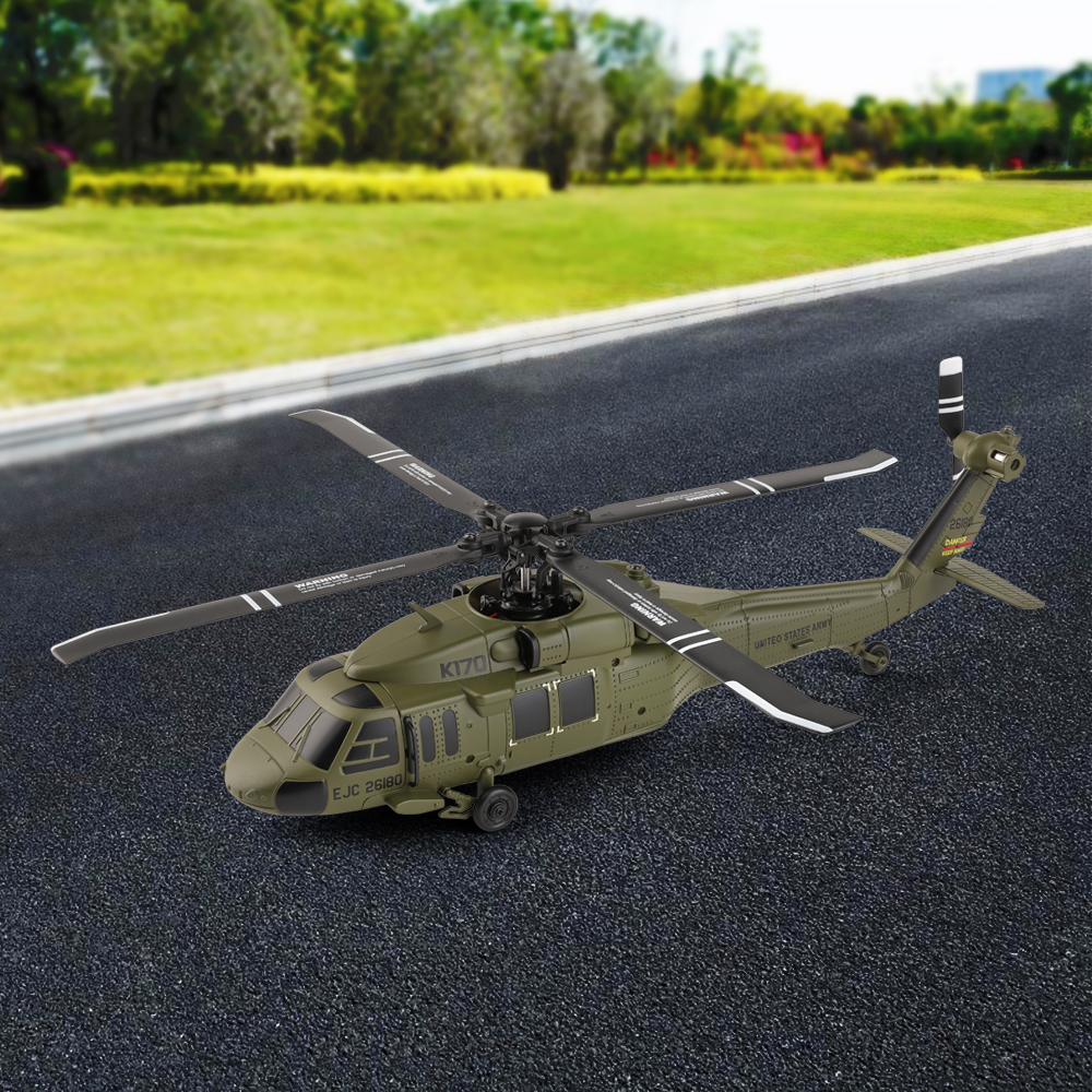 Wltoys K170 UH-60L Black Hawk 4CH 6-Axis Gyro Aircraft RC RTF