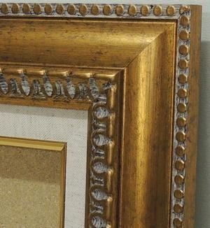 9631 ゴールド F20号 727×606mm アクリル板付き 油彩額縁 フレーム