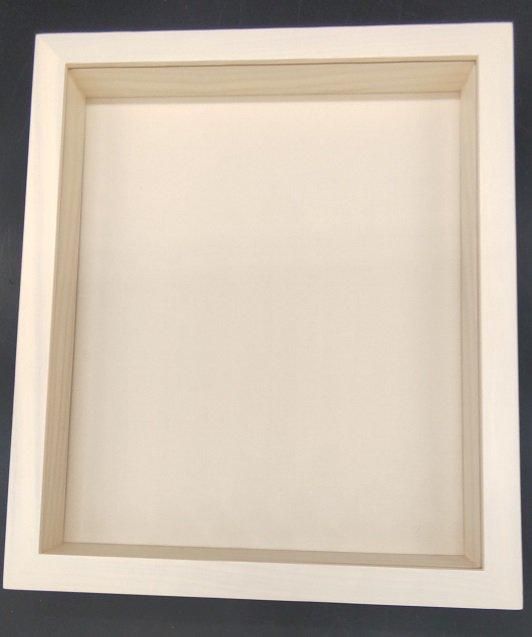 角箱 乳白 F20号 727×606mm 油彩額縁 【大型商品※送料別途お見積り
