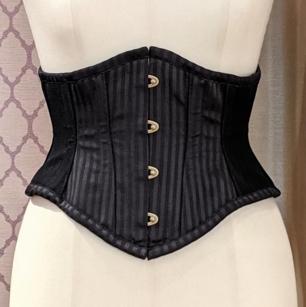 受注生産】ストライプチュールミニコルセット（ブラック） - 【公式