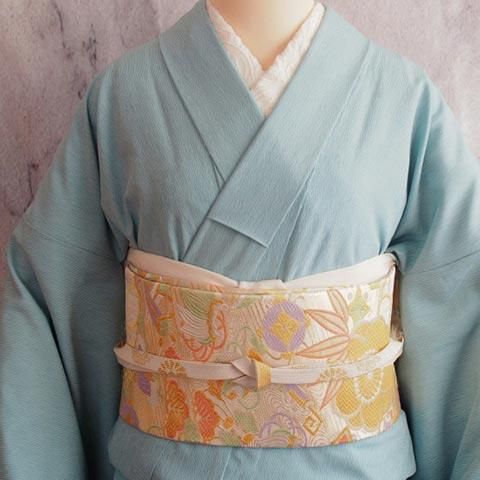 二部式帯のはじめてきもの小梅｜西陣織classic 宝尽くし