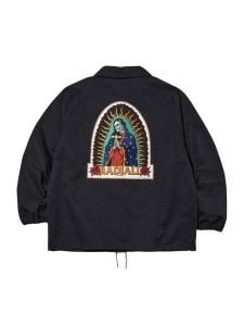 PORKCHOP GARAGE SUPPLY 】 BURNING LOGO HOODED JKT ( 中綿 ナイロン