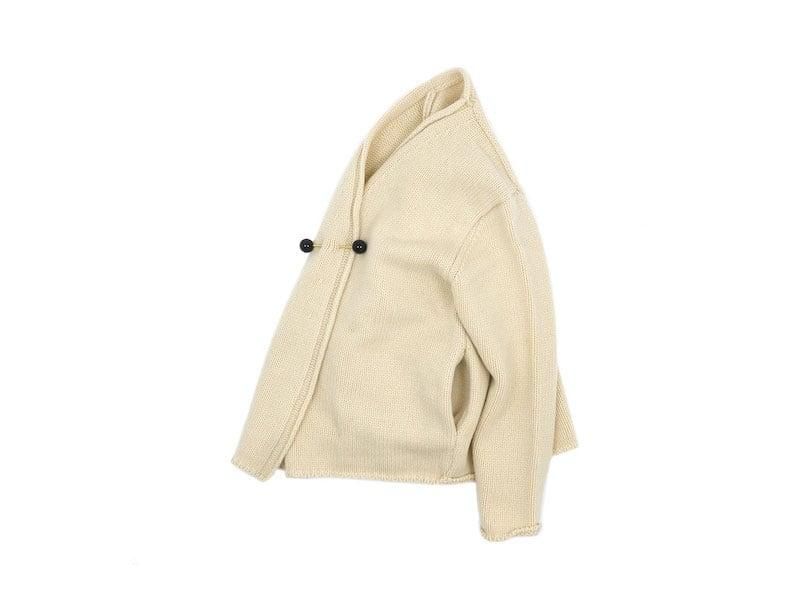 Atelier d'antan Degas（ドガ） Wool Knit Cardigan NATURAL Atelier d