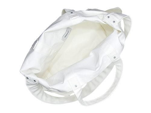 YAECA トートバッグ cotton nylon WHITE 【169102】 YAECA通販・取扱い