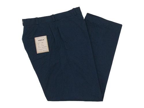 YAECA チノパン ワイド NAVY 〔メンズ〕 【18604】 YAECA通販・取扱い