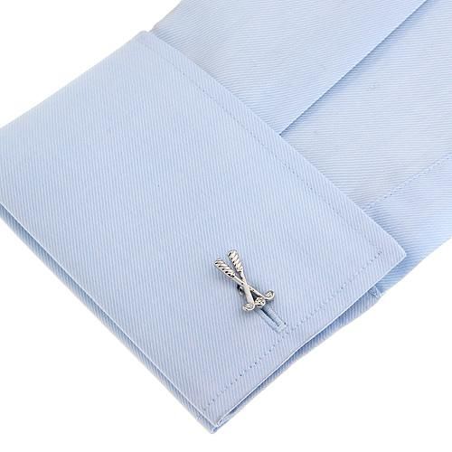 ゴルフ カフス＆タイピンセット【カフスボタン・ネクタイピン