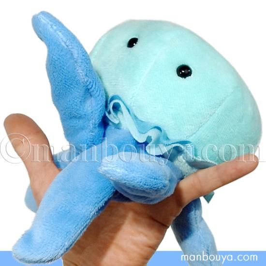 クラゲのぬいぐるみ ハンドパペット 指人形 水族館グッズ AQUA 歩け