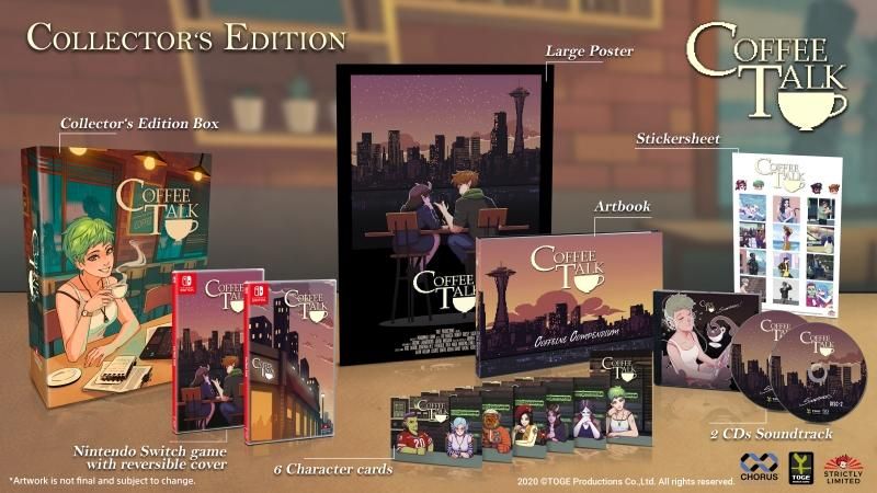 CE[スイッチ]Coffee Talk Collector's Edition[[輸入版](新品)コーヒー