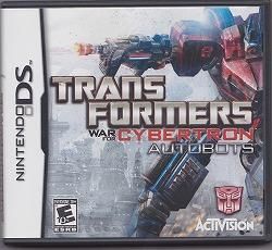 TRANS FORMERS:WarforCybertron AUTOBOTS[北米版DS](中古