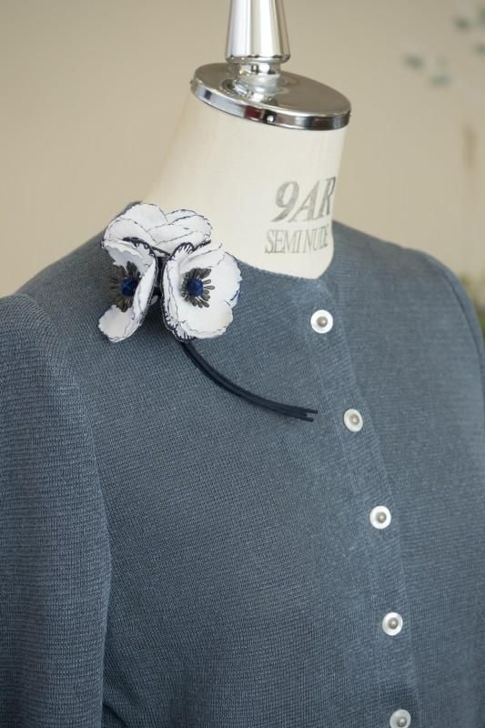 ミナペルホネン anemone コサージュ - ミナペルホネン正規取扱店