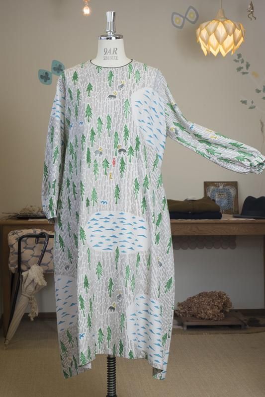 ミナペルホネン one day ワンピース - ミナペルホネン正規取扱店