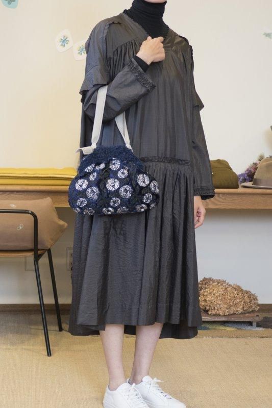 ミナペルホネン×hitomi shinoyama design がま口バッグ -rosy- - ミナ