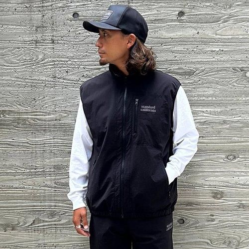STANDARD CALIFORNIA】SD CORDURA STRETCH UTILITY VEST BLACK