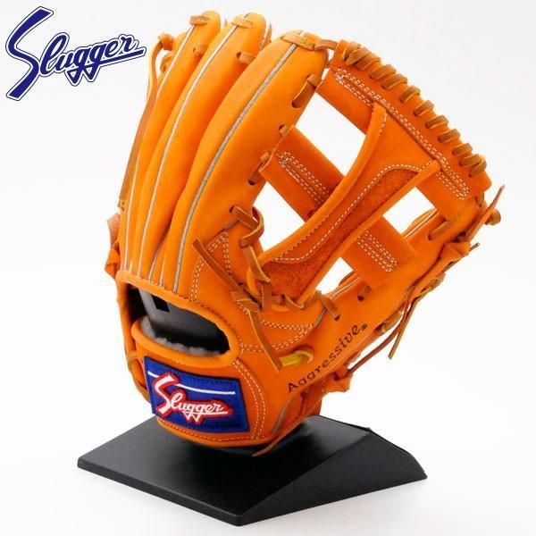 久保田スラッガー 軟式 グローブ 野球 内野手 KSN-24MS KSオレンジ
