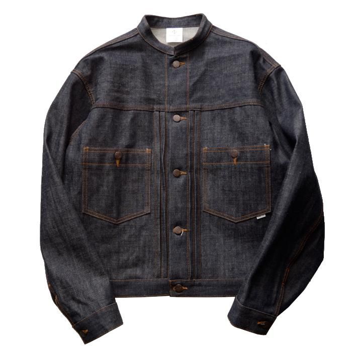 STABILIZER GNZ スタビライザージーンズ 8-22/indigo stand collar