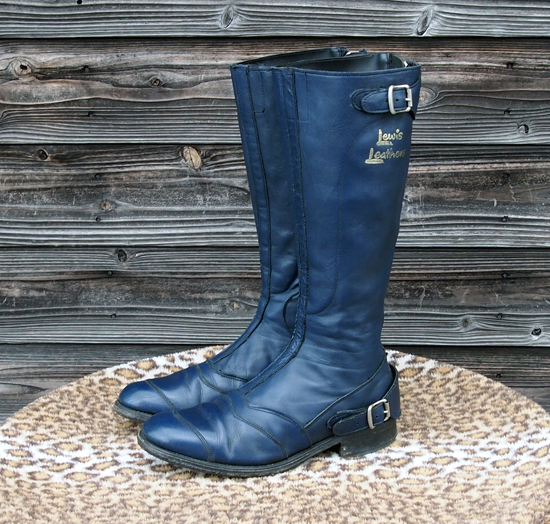 Vintage Lewis Leathers Boots Aviakit 222 (UK/6) UKB-157 - BARKBOX