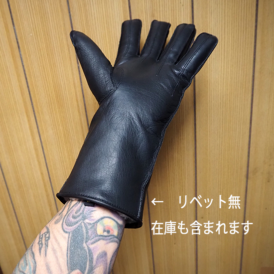 ゴールドトップ グローブ メリノ ウール ライニング レザー グローブ