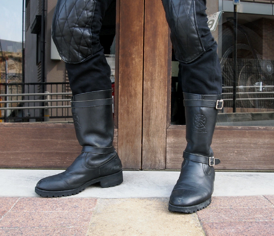 日本製 エンジニア ブーツ マックス仕様 歩き易さ抜群 エンジニア独特