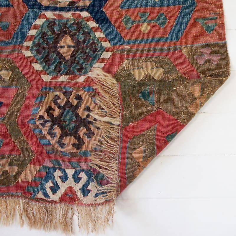 アンティークキリム トルコ アイドゥン 80×153cm 1900年代