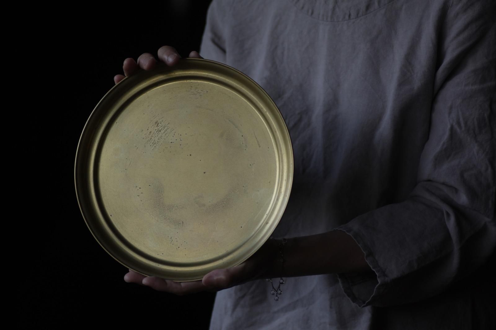 東屋 お盆/真鍮/小 - manufact jam 楓 OnlineStore