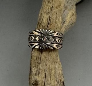 Hopi Ruben Saufkie Tufa Cast and Overlay Pendant - 練馬の