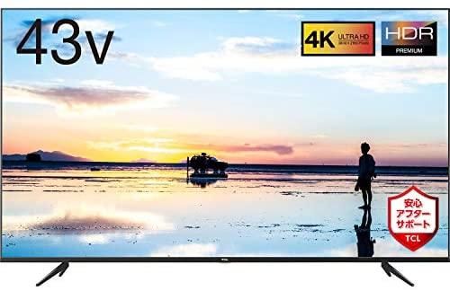 TCL 43K601U 43インチ 4Kテレビ TCL 43インチ 4K液晶テレビ 43K601U
