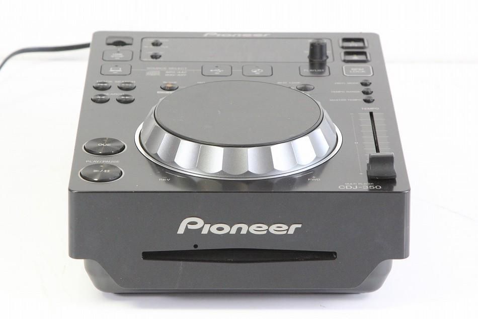 CDJ-350｜Pioneer DJ用CDプレーヤー ブラック ｜中古品｜修理販売