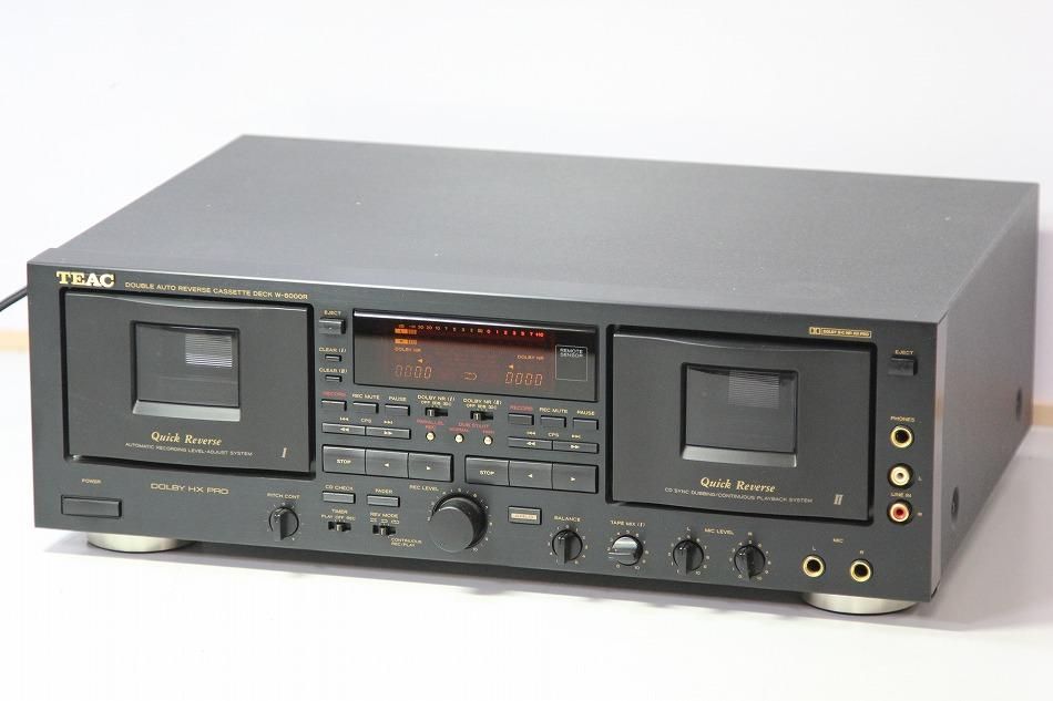 W-6000R｜TEAC ツインリバースカセットデッキ｜中古品｜修理販売