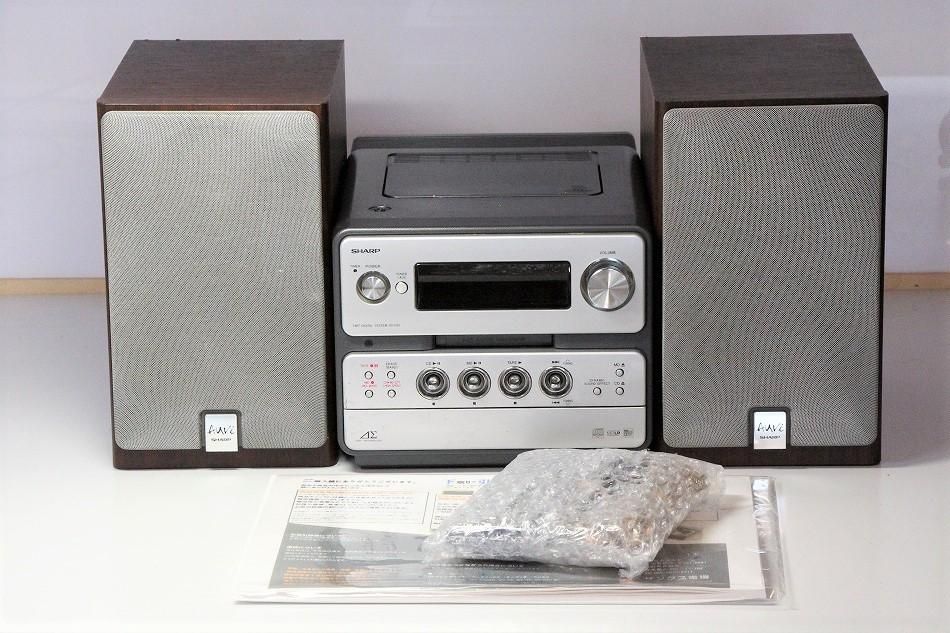 SD-GX1-B｜｜SHARP MDLP内蔵MDマイクロコンポ｜中古品｜修理販売
