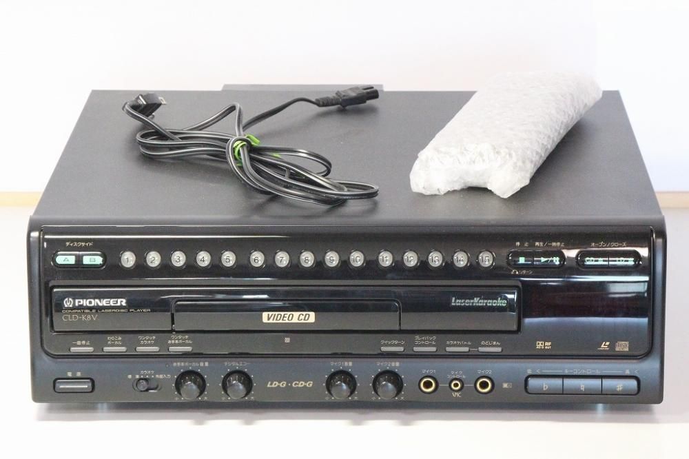 CLD-K8V｜Pioneer パイオニア CD/LDプレーヤー カラオケ対応｜中古品