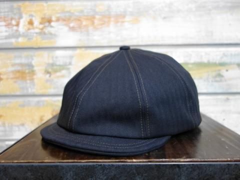 FREEWHEELERS ”Dylan” CASQUETTE （BLACK HB TWILL） - OLD STAND UP