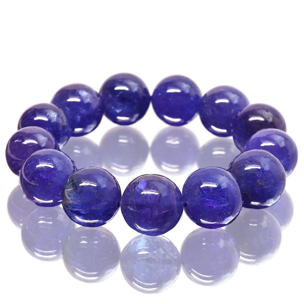 オーナー秘蔵]タンザナイト ブレスレット 17-18mm #KC603 - プレミアム