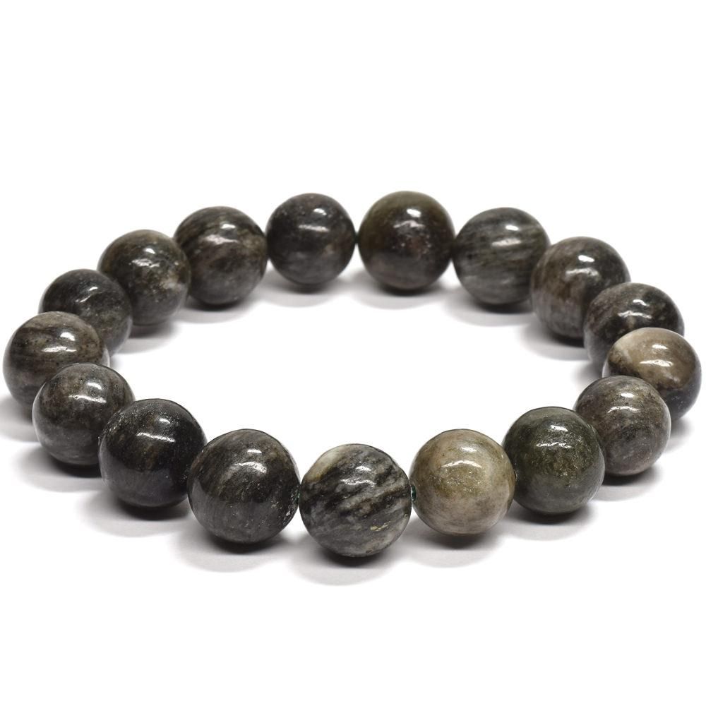 バドガシュタイン鉱石 ブレスレット 12mm #QM298 - プレミアム天然石